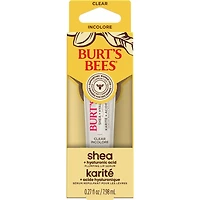 Burt's Bees Shea + Hyaluronic Acid Rose Plumping Lip Serum, Natural Origin Lip Care, 1 Tube