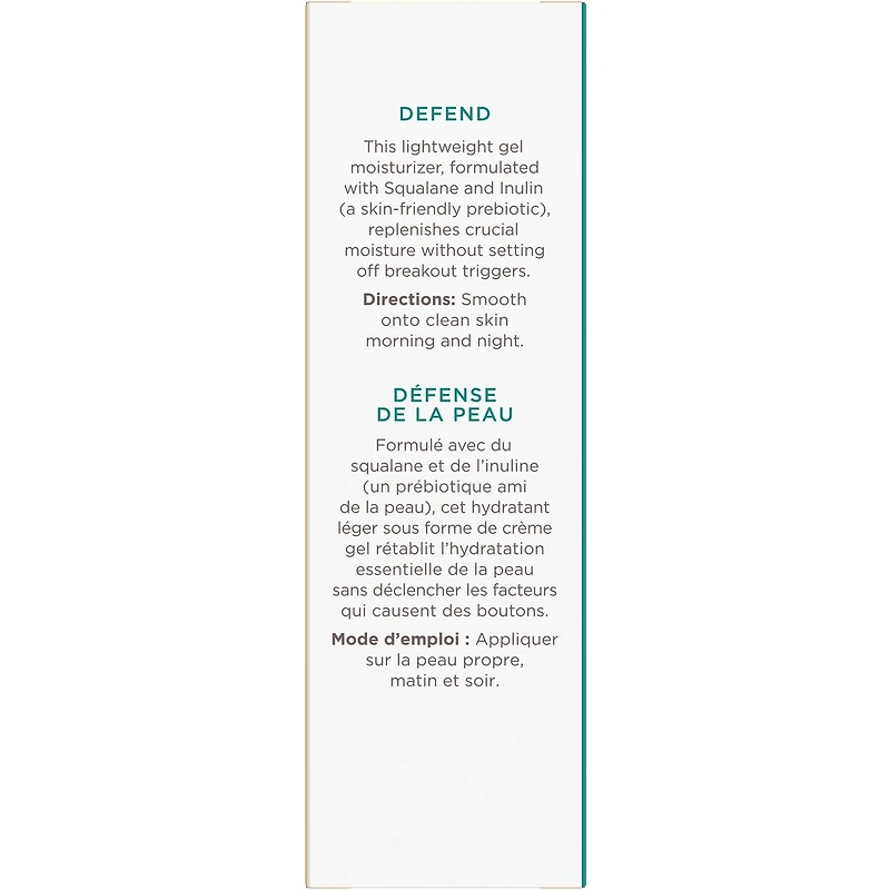 Crème gel équilibrante pour la peau de la gamme «clair et équilibré» de Burt’s Bees®