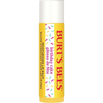 Burt's Bees 100% Natural Origin Moisturizing Lip Balm, Birthday Cake, 1 Tube