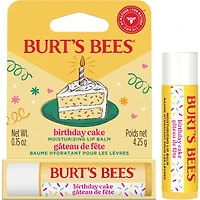 Burt's Bees 100% Natural Origin Moisturizing Lip Balm, Birthday Cake, 1 Tube