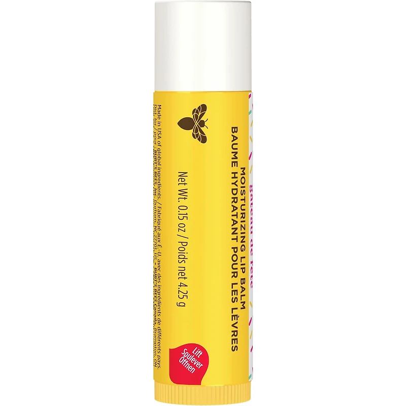 Burt's Bees 100% Natural Origin Moisturizing Lip Balm, Birthday Cake, 1 Tube