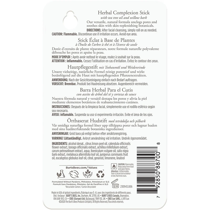 Herbal Blemish Stick