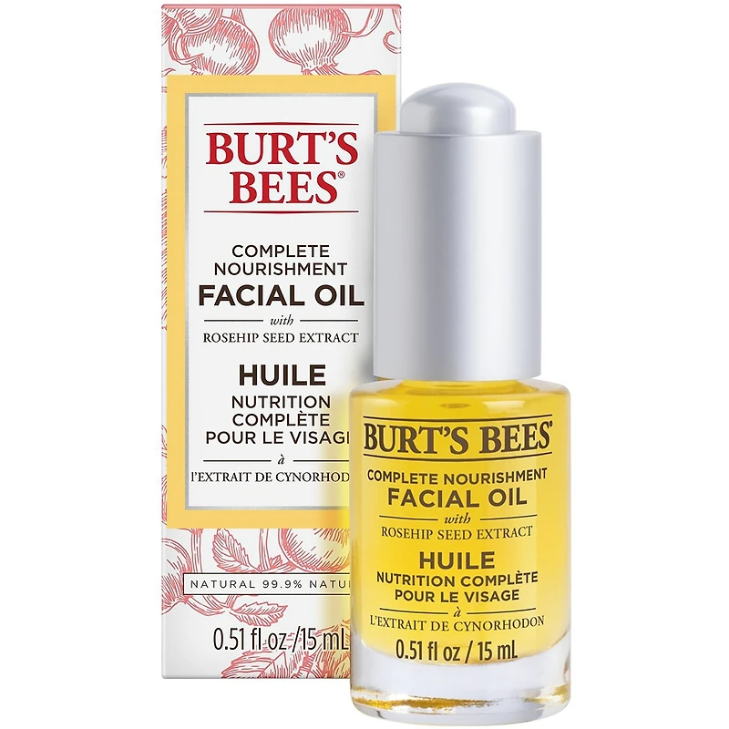 Huile anti-âge pour le visage nutrition complète