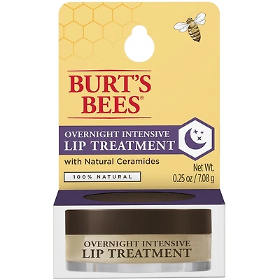 100% Natural Origin Overnight Intensive Lip Treatment, Ultra-Conditioning Lip Care