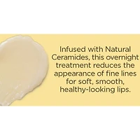 Soin intensif de nuit ultra-revitalisant pour les lèvres d’origine naturelle à 100 % de Burt’s Bees