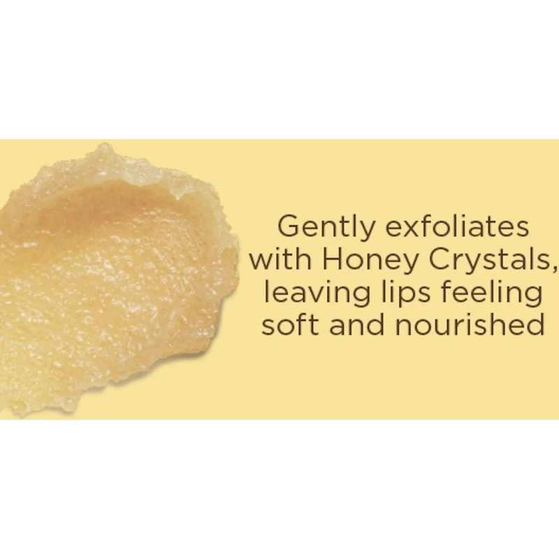 100% Natural Origin Conditioning Lip Scrub with Exfoliating Honey Crystals