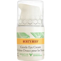 Crème douce pour les yeux, Solutions pour peaux sensibles» de Burt’s Bees® avec aloès et lait de riz