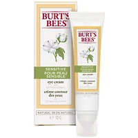 Crème douce pour les yeux, Solutions pour peaux sensibles» de Burt’s Bees® avec aloès et lait de riz