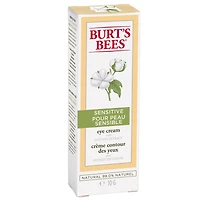 Crème douce pour les yeux, Solutions pour peaux sensibles» de Burt’s Bees® avec aloès et lait de riz