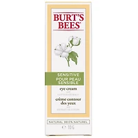 Crème douce pour les yeux, Solutions pour peaux sensibles» de Burt’s Bees® avec aloès et lait de riz