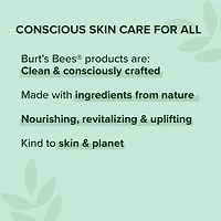 Crème douce pour les yeux, Solutions pour peaux sensibles» de Burt’s Bees® avec aloès et lait de riz