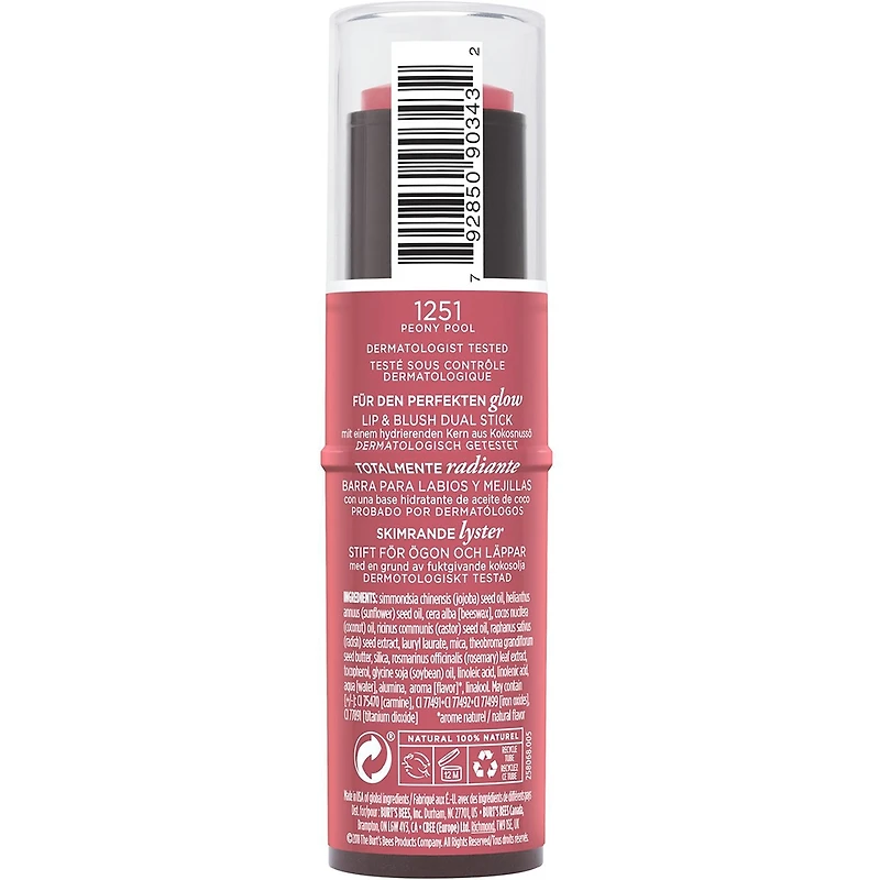 100% Natural All Aglow Lip & Cheek Stick