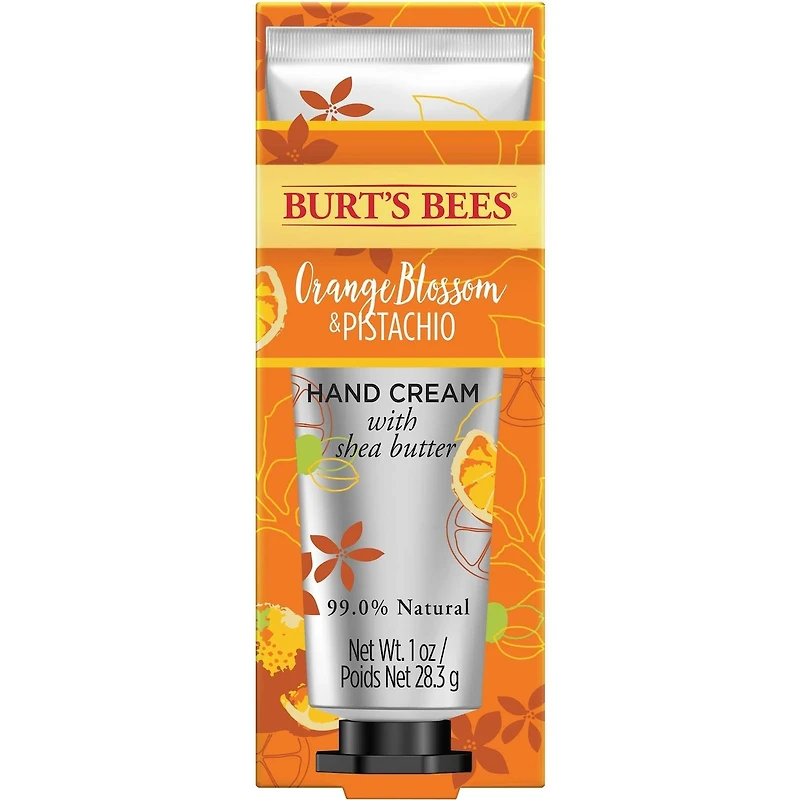 Crème pour les mains au beurre de karité, fleur d’oranger et pistache