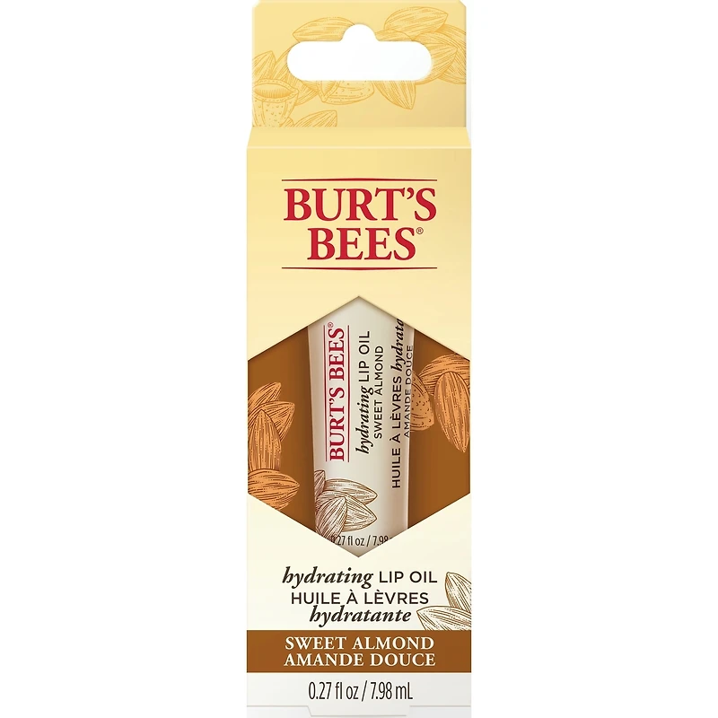 Hydrating Lip Oil with Sweet Almond Oil