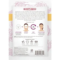 Masque régénérant en gel de biocellulose pour le visage