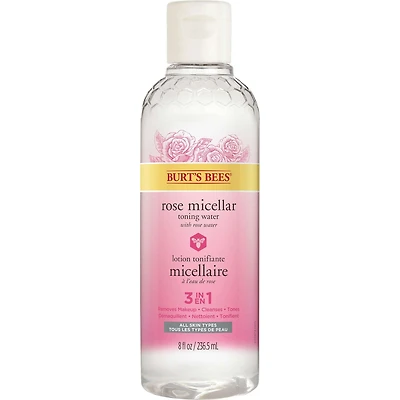 Lotion tonifiante micellaire à l’eau de rose