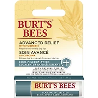 100% Natural Origin Advanced Relief Lip Balm For Extremely Dry Lips, Cooling Eucalyptus – 1 Tube