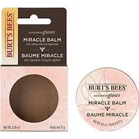 Burt's Bees® 100% Natural Origin Goodness Glows Miracle Balm, Softens Dry Skin –17g Tin