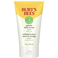 Gentle Face Scrub with Aloe for Sensitive Skin, 98.9% Natural Origin