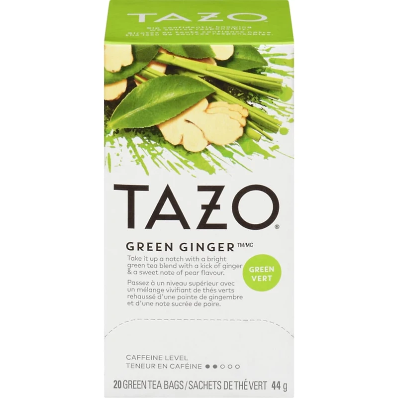 Thé vert green ginger