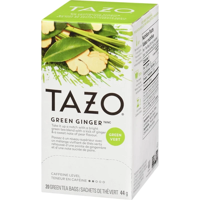 Thé vert green ginger