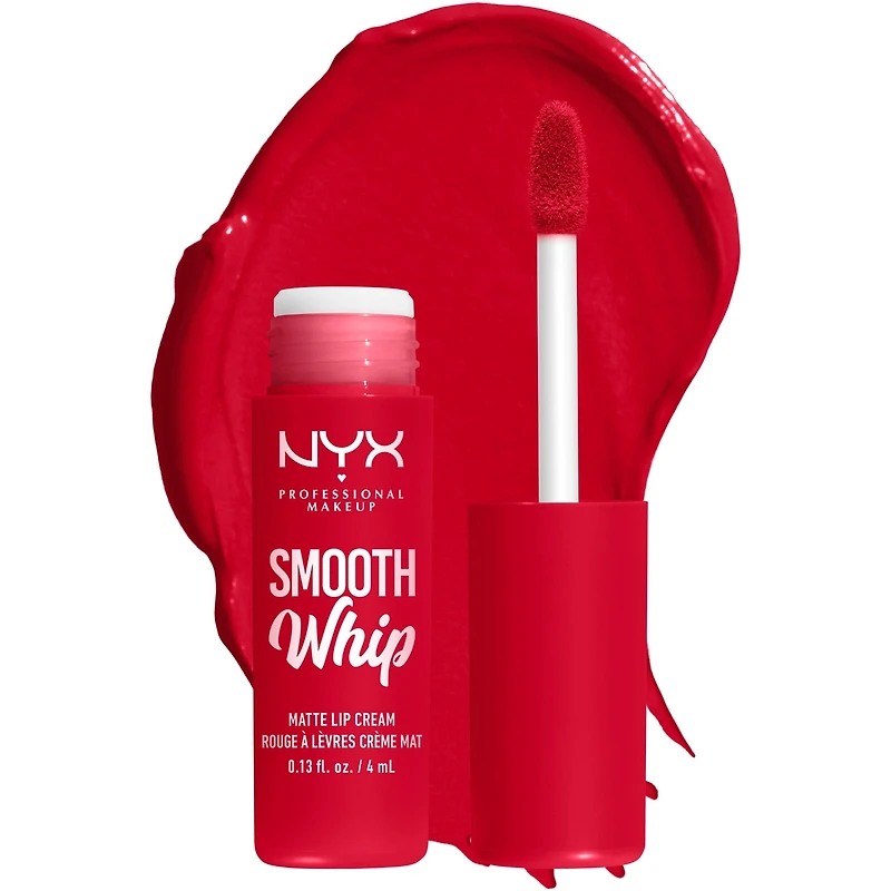 Smooth Whip, Matte Lip Cream, Shea + cocoa butter, Vegan Formula