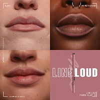 Line Loud, Waterproof Lip Pencil, Infused with Vitamin E, Vegan Formula