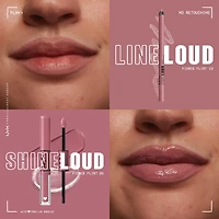 Line Loud, Waterproof Lip Pencil, Infused with Vitamin E, Vegan Formula