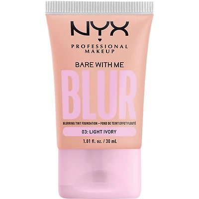 Bare With Me, Tint Foundation, Medium buildable coverage, 12h hydration, Lightweight matte finish