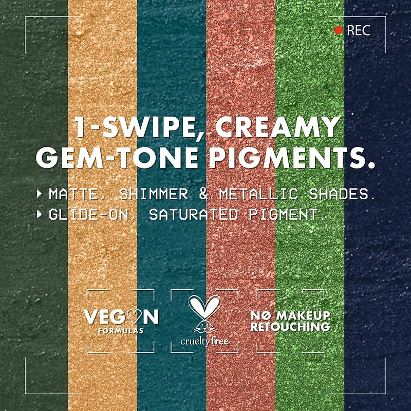 Vivid Rich Mechanical Pencil, Eyeliner, shades, Vegan Formula