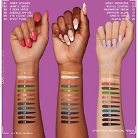 Vivid Rich Mechanical Pencil, Eyeliner, shades, Vegan Formula