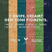 Vivid Rich Mechanical Pencil, Eyeliner, shades, Vegan Formula