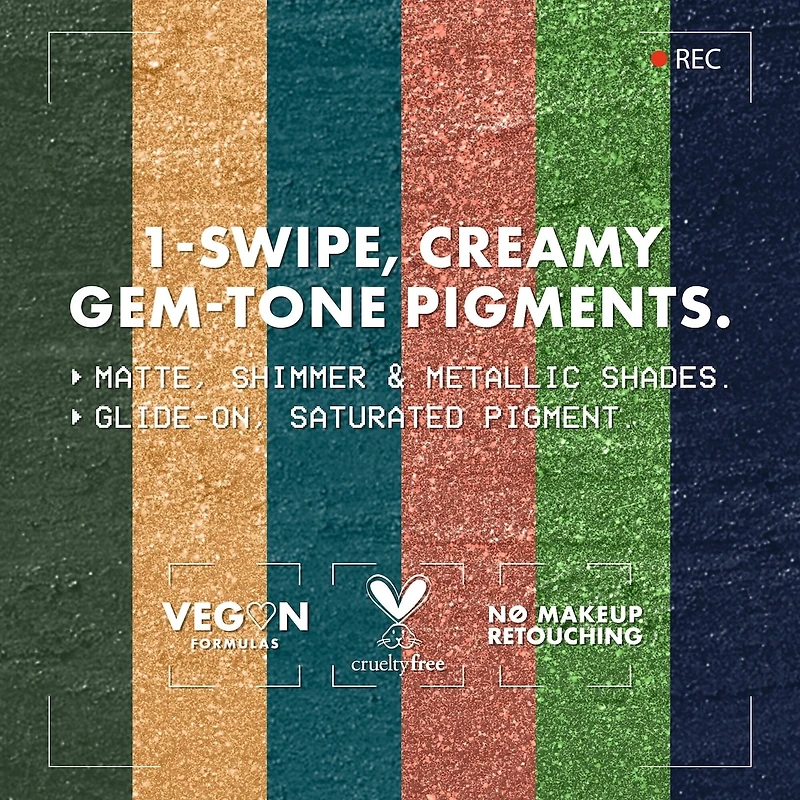 Vivid Rich Mechanical Pencil, Eyeliner, shades, Vegan Formula