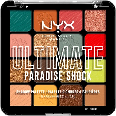 Ultimate Shadow Palette, 16-Shade Eyeshadow Vegan Formula