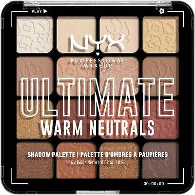 Ultimate Shadow Palette, 16-Shade Eyeshadow Vegan Formula