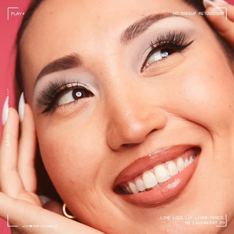 Line Loud, Waterproof Lip Pencil, Infused with Vitamin E, Vegan Formula