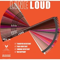Line Loud, Waterproof Lip Pencil, Infused with Vitamin E, Vegan Formula