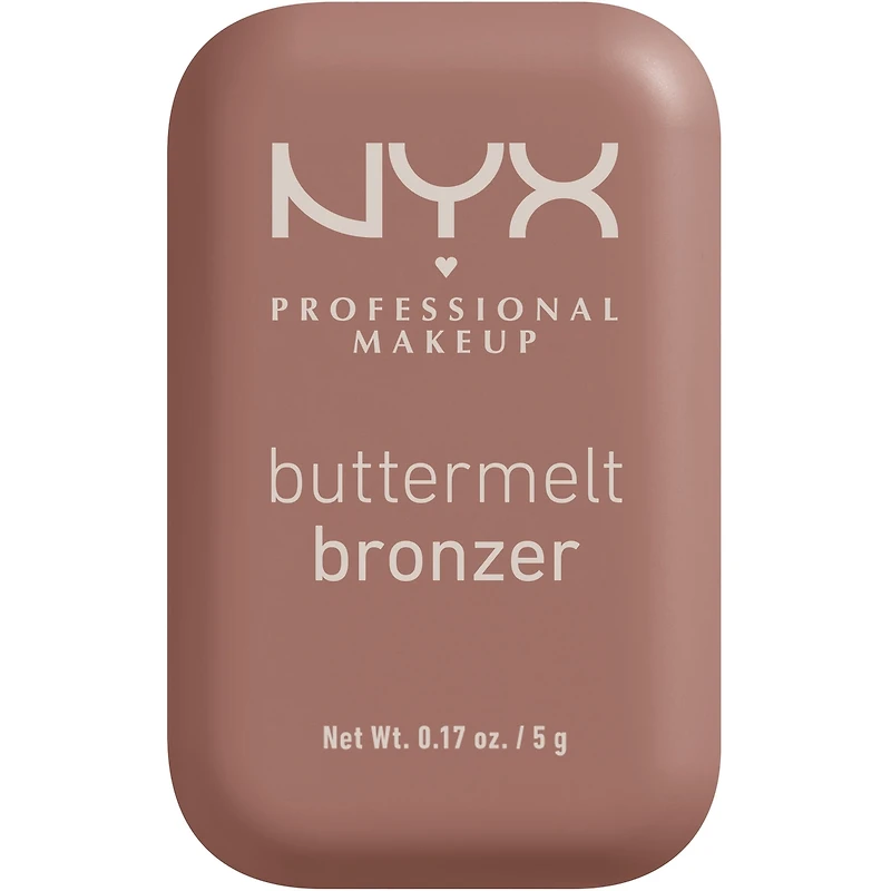 Buttermelt Bronzer, Powder 12 HR Wear, Fade Resistant & Transfer Resistant, Infused with Shea Butter