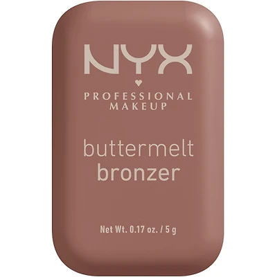 Buttermelt Bronzer, Powder 12 HR Wear, Fade Resistant & Transfer Resistant, Infused with Shea Butter