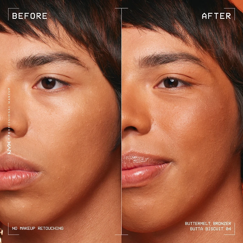 Buttermelt Bronzer, Powder 12 HR Wear, Fade Resistant & Transfer Resistant, Infused with Shea Butter