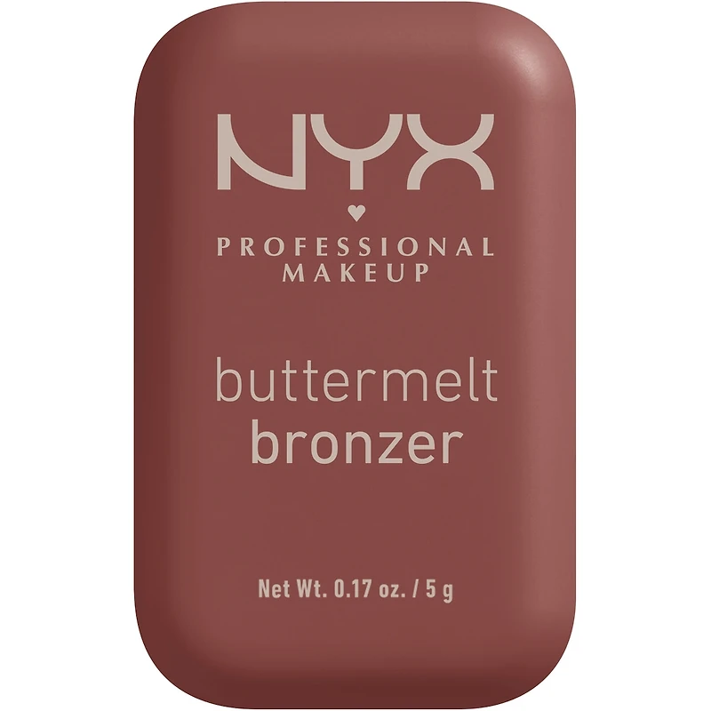 Buttermelt Bronzer, Powder 12 HR Wear, Fade Resistant & Transfer Resistant, Infused with Shea Butter