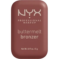 Buttermelt Bronzer, Powder 12 HR Wear, Fade Resistant & Transfer Resistant, Infused with Shea Butter