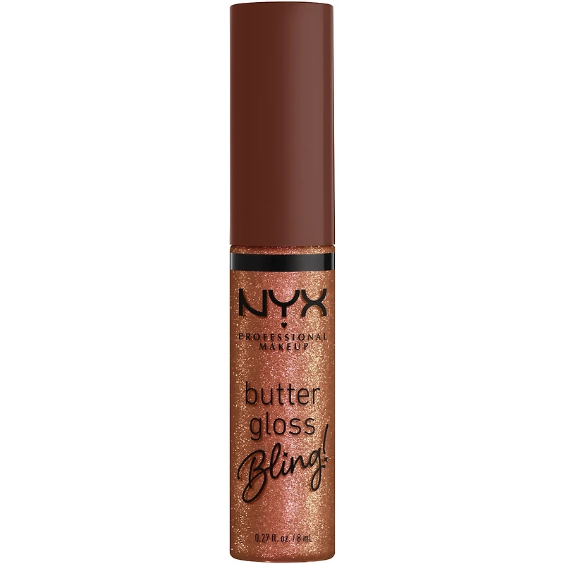 Butter Gloss Bling Lip Gloss, Non- Sticky High Shine, Universally Flattering