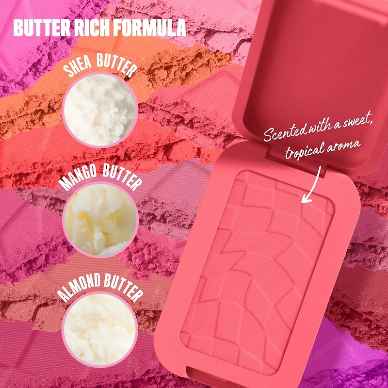 Buttermelt Blush, Buttery Soft Powder Up to 12 H Wear, Fade & Transfer Resistant