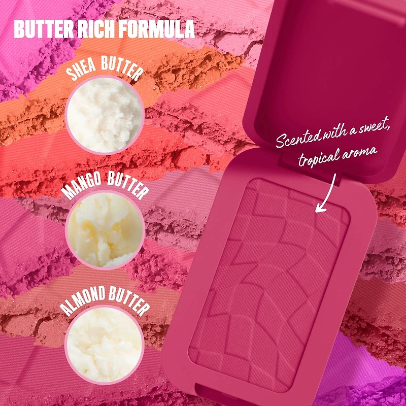 Buttermelt Blush, Buttery Soft Powder Up to 12 H Wear, Fade & Transfer Resistant
