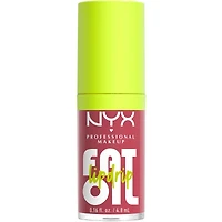 Fat Oil Lip Drip, Gloss, 12 HR Hydration, Non-sticky, High Shine Finish, Comfortable wear, Vegan Formula