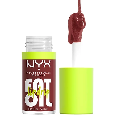 Fat Oil Lip Drip, Gloss, 12 HR Hydration, Non-sticky, High Shine Finish, Comfortable wear, Vegan Formula