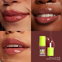 Fat Oil Lip Drip, Gloss, 12 HR Hydration, Non-sticky, High Shine Finish, Comfortable wear, Vegan Formula