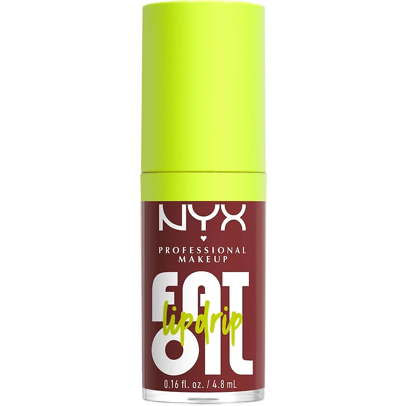 Fat Oil Lip Drip, Gloss, 12 HR Hydration, Non-sticky, High Shine Finish, Comfortable wear, Vegan Formula