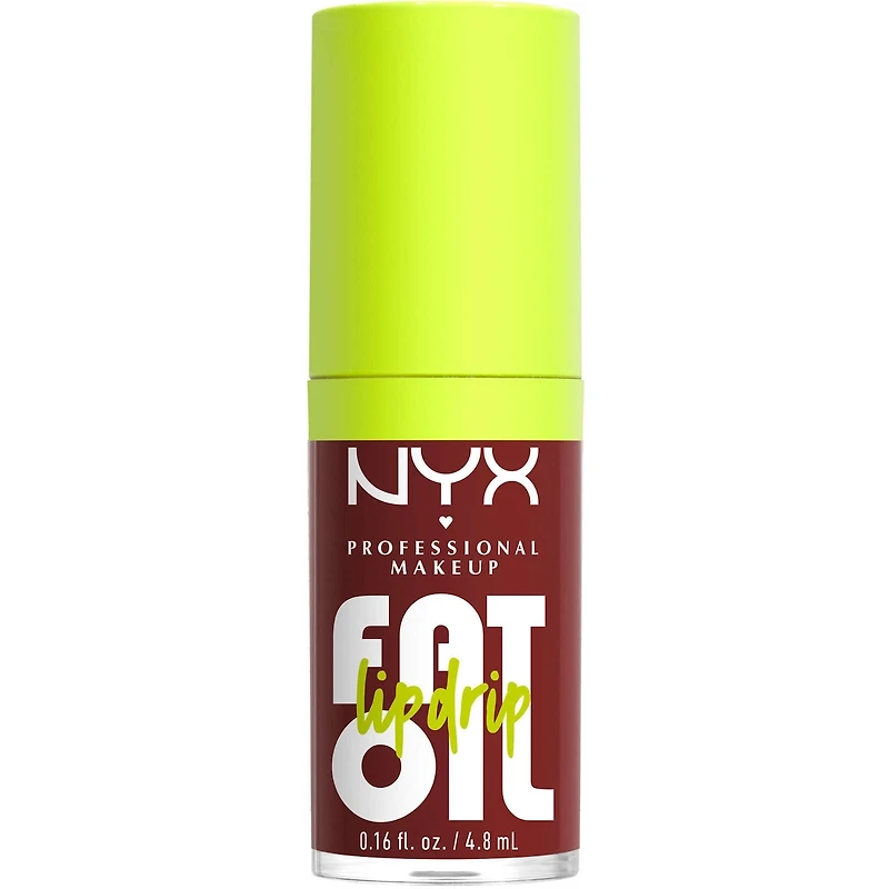 Fat Oil Lip Drip, Gloss, 12 HR Hydration, Non-sticky, High Shine Finish, Comfortable wear, Vegan Formula